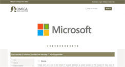 Desktop Screenshot of omegaeximltd.com